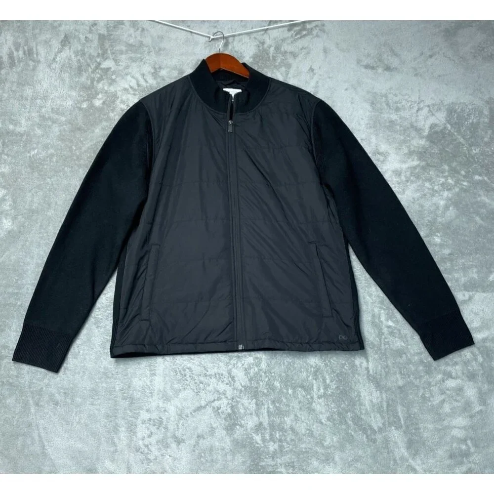 Infinity LinearFlex Wool Blend Men's M Black Jacket  Warm Full Zip K1107